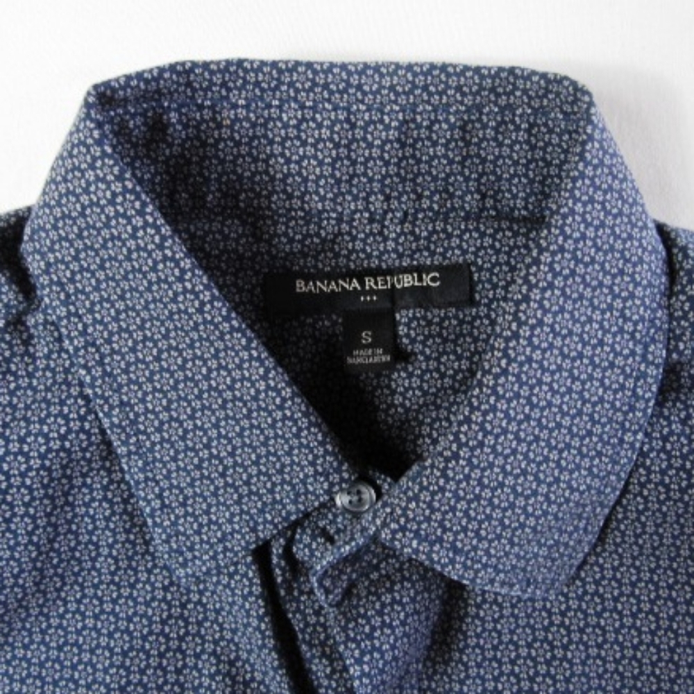Banana Republic 100% Cotton Mens Medium L/S Shirt